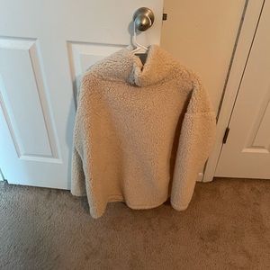 A new day puff sweater. light and cozy